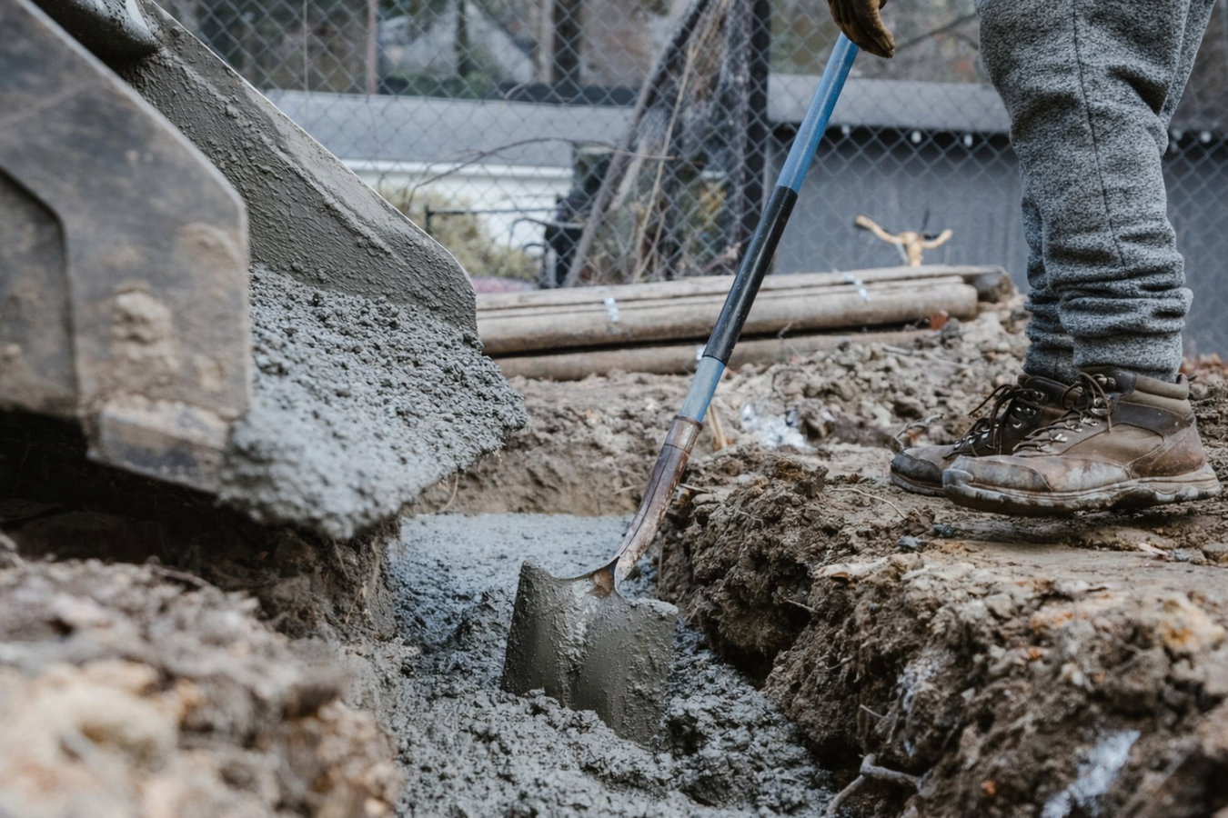 Concrete footings in Cabot, AR